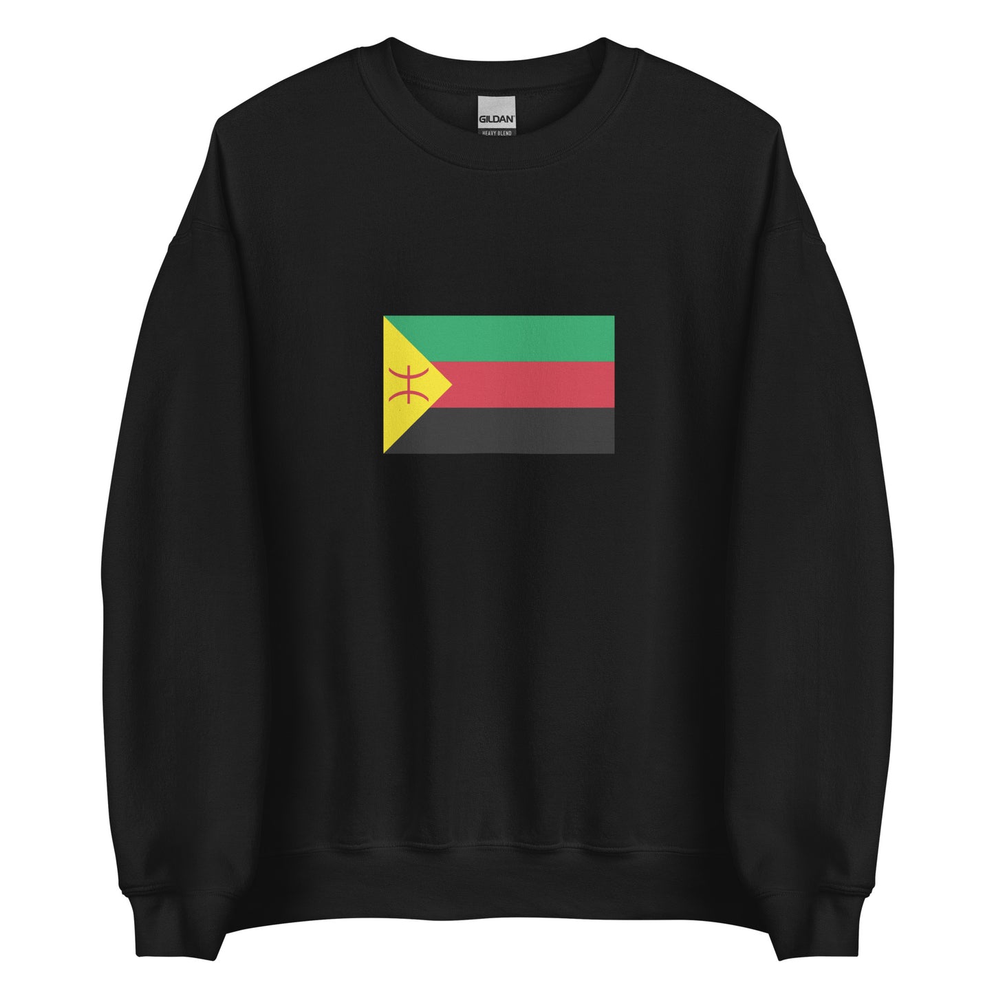 Algeria - Tuareg People | Ethnic Algerian Flag Interactive Sweatshirt