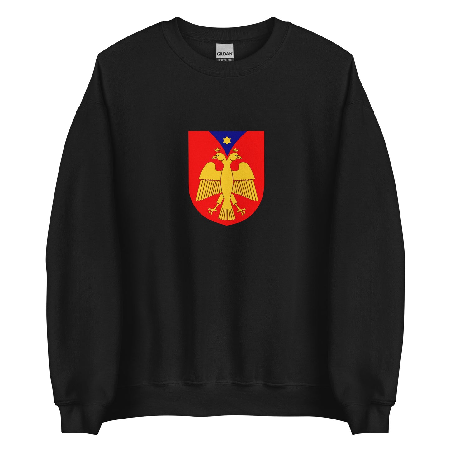 Albania - Lordship of Berat (1280-1450) | Historical Albanian Flag Interactive Sweatshirt