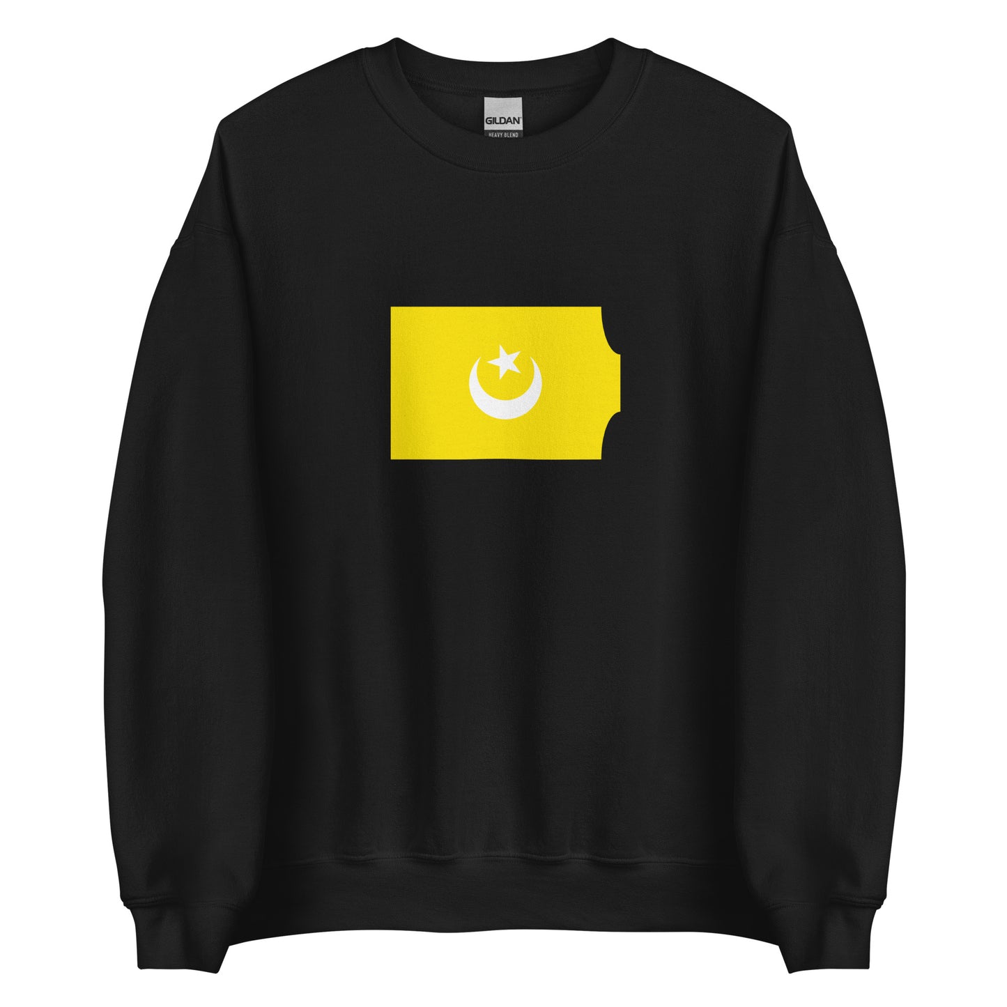 Algeria - Hafsid Kingdom (1229-1574) | Historical Algerian Flag Interactive Sweatshirt