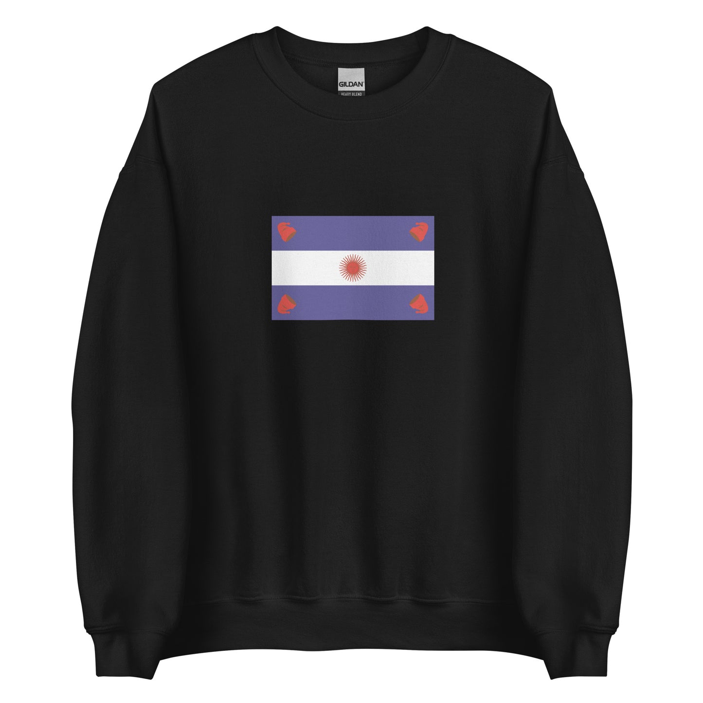 Argentina - Argentine Confederation (1831-1861) | Historical Argentina Flag Interactive Sweatshirt