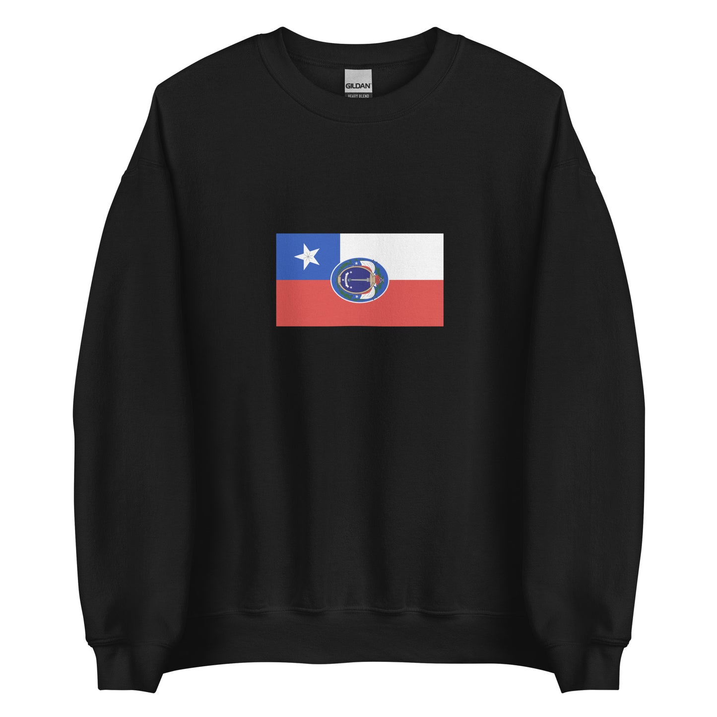 Chile - First Chilean Republic (1818-1834) | Historical Chilean Flag Interactive Sweatshirt