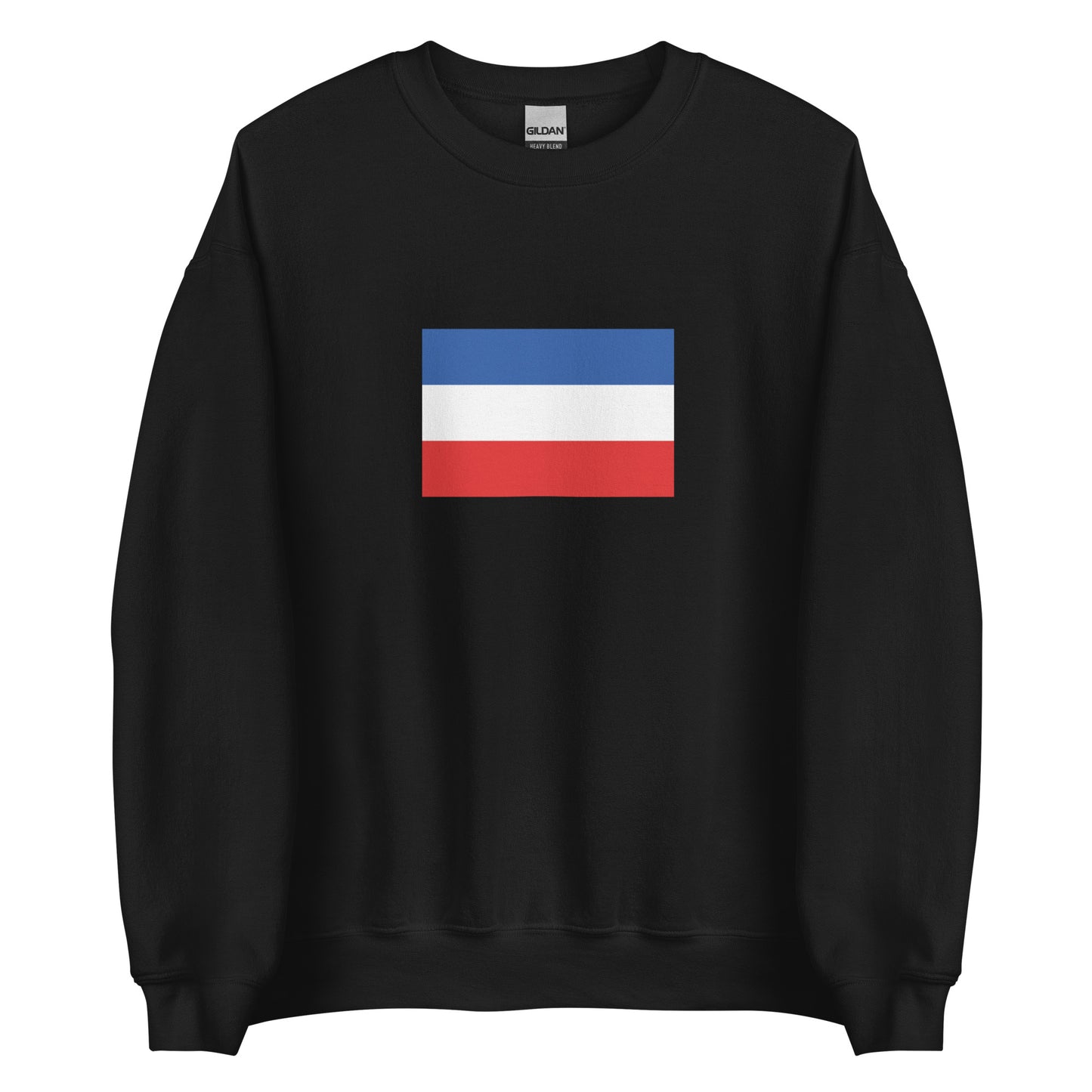 Croatia - Kingdom of Slavonia (1852-1918) | Historical Croatian Flag Interactive Sweatshirt