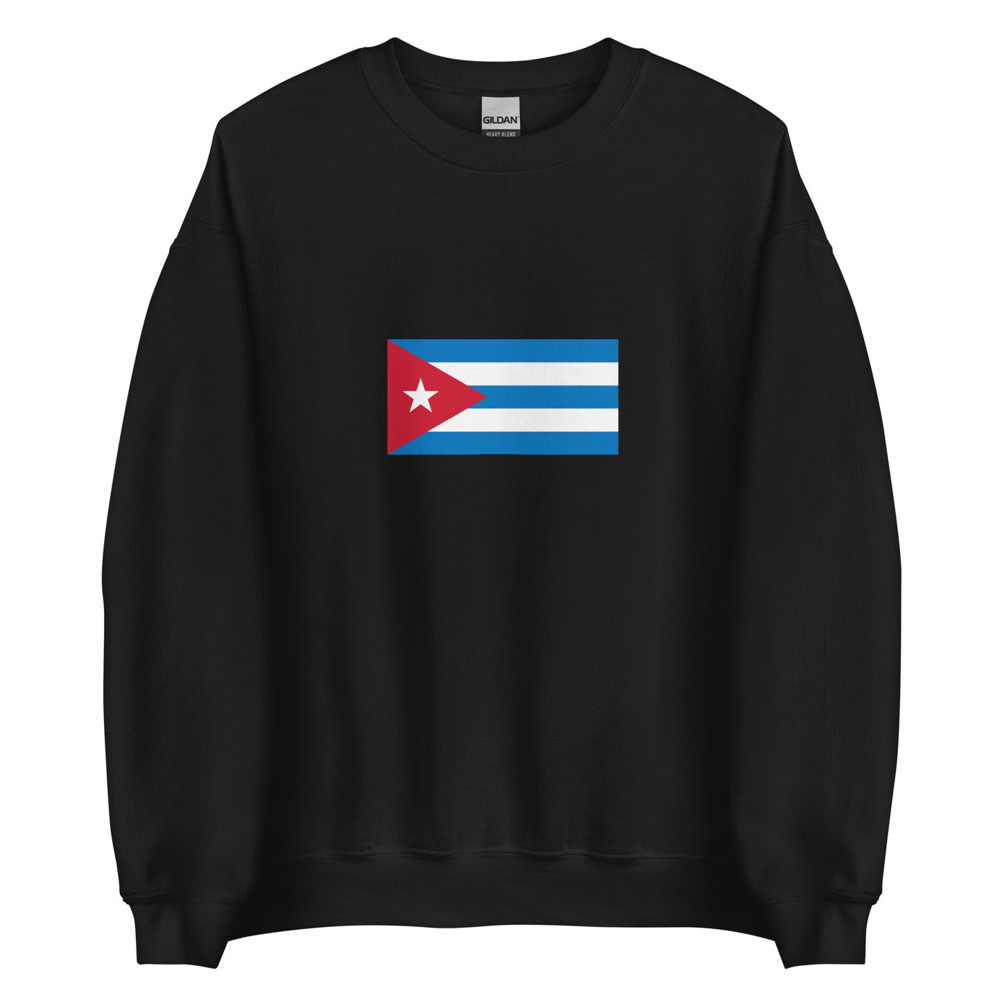 Cuba - First Republic of Cuba (1902-1959) | Historical Cuban Flag Interactive Sweatshirt