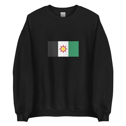 Iraq - Iraqi Republic (1958-1968) | Historical Iraqi Flag Interactive Sweatshirt