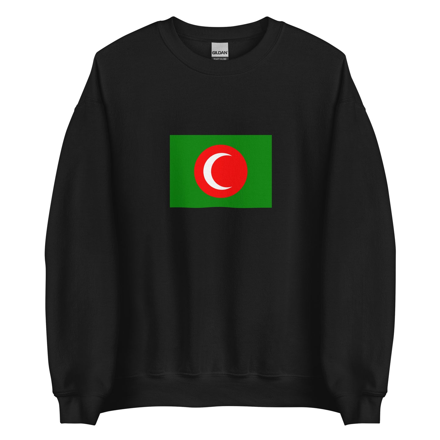 Iraq - Kingdom of Kurdistan (1921-1925) | Historical Iraqi Flag Interactive Sweatshirt