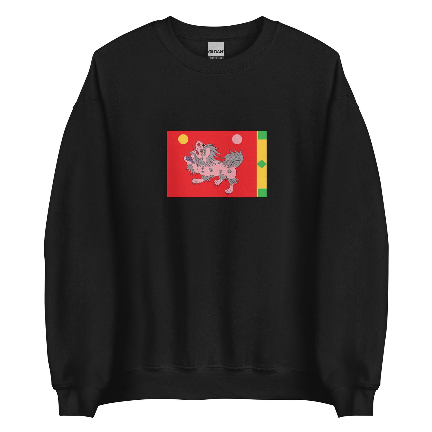 Kyrgyzstan - Tibetan Empire (670 - 692) | Historical Flag Unisex Sweatshirt