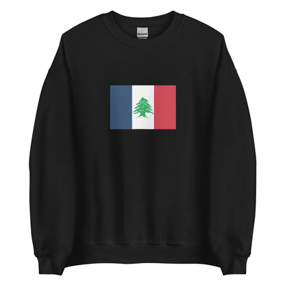 Lebanon - Greater Lebanon (1920-1943) | Historical Lebanese Flag Interactive Sweatshirt