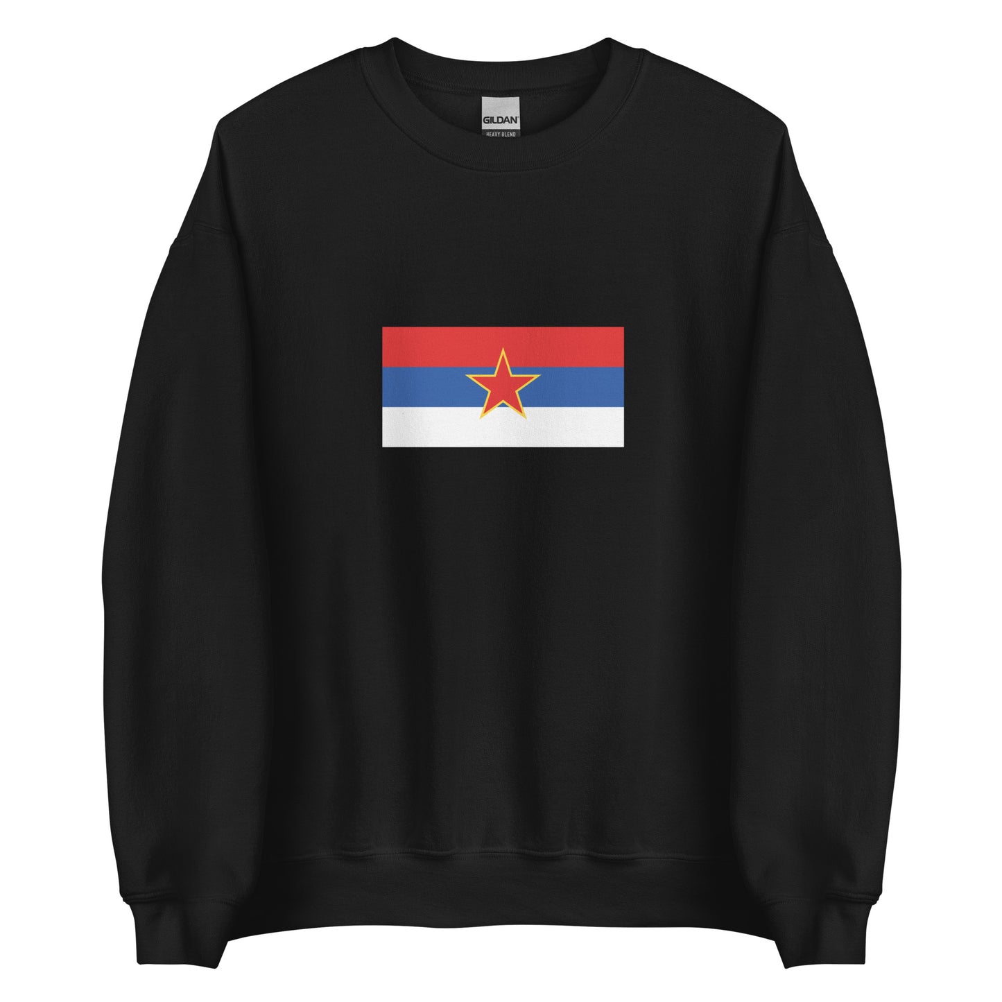 Montenegro - Socialist Republic of Montenegro (1945-1993) | Historical Montenegro Flag Interactive Sweatshirt