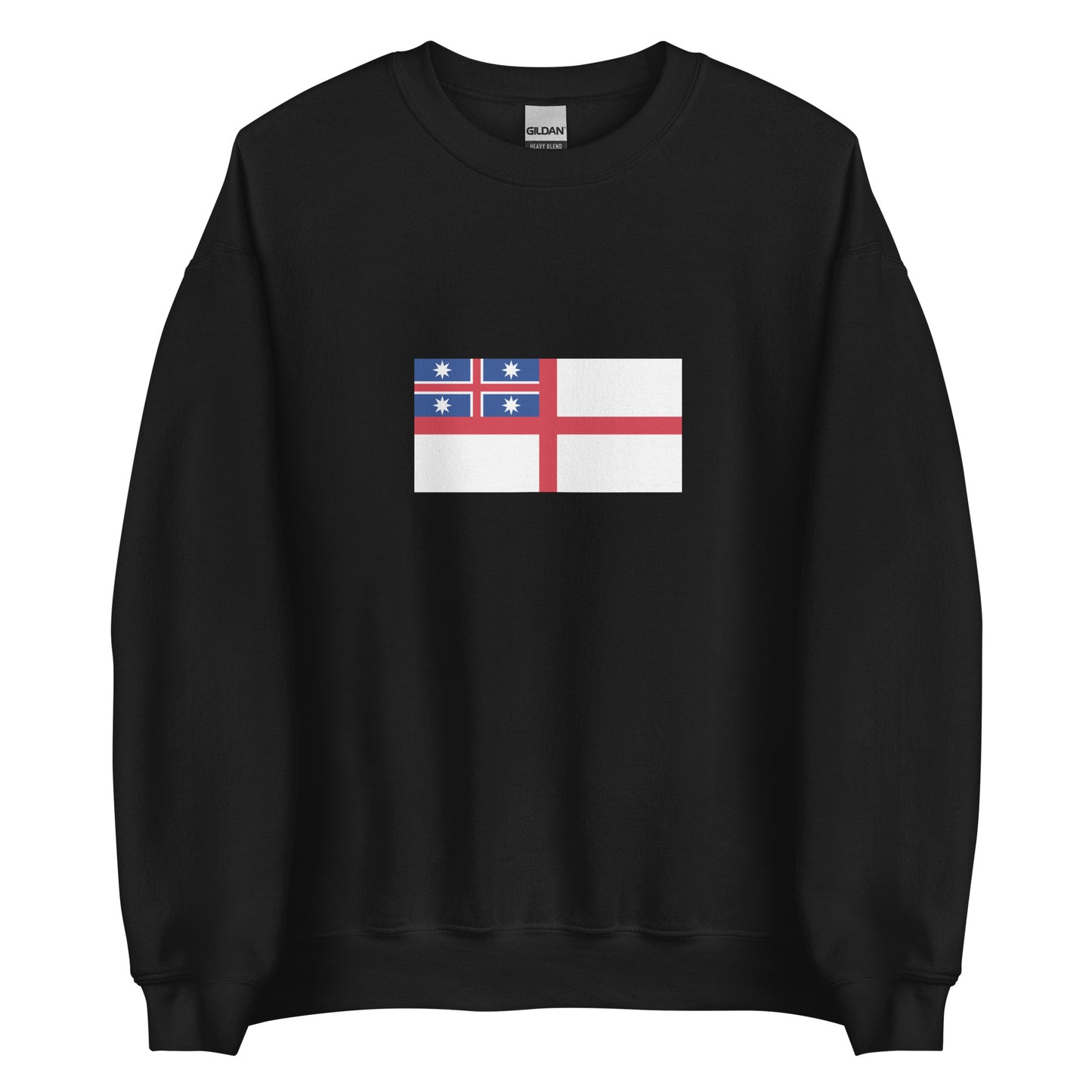 New Zealand - United Tribes of New Zealand (1834-1840) | Historical New Zealand Flag Interactive Sweatshirt