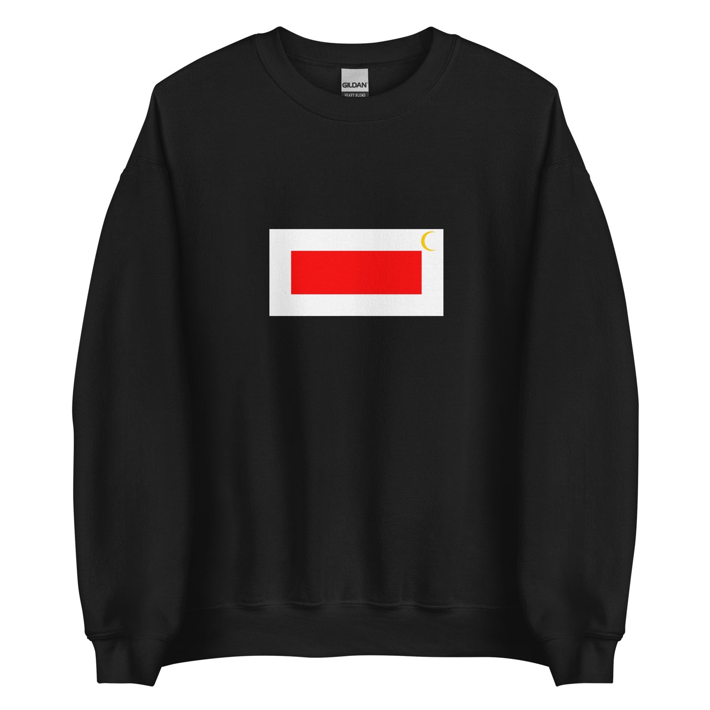 Qatar - Ottoman Qatar (1871-1913) | Historical Qatari Flag Interactive Sweatshirt