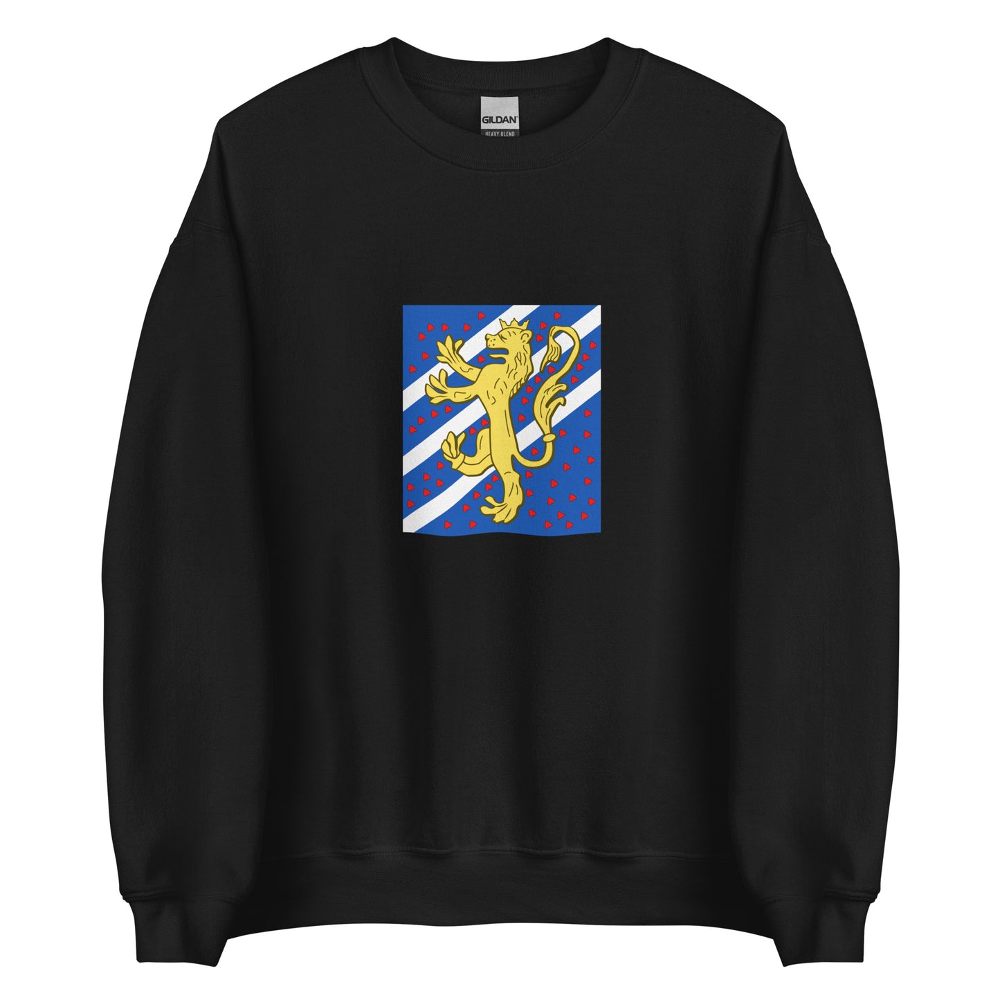 Sweden - Kingdom of Sweden (800-1397) | Historical Swedish Flag Interactive Sweatshirt