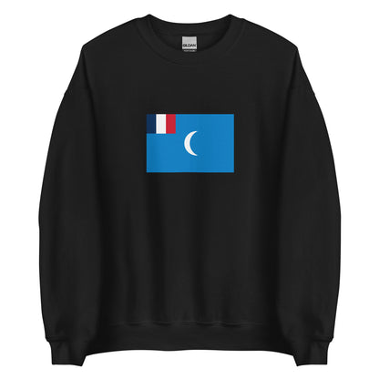 Syria - French Mandate for Syria and Lebanon (1923-1946) | Historical Syrian Flag Interactive Sweatshirt