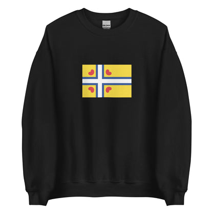 Netherlands - Frisian Kingdom (600-734) | Historical Netherlands Flag Interactive Sweatshirt