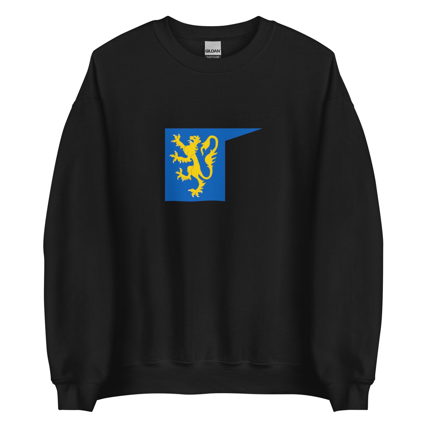 Ukraine - Kingdom of Galicia-Volhynia (1199-1392) | Historical Ukraine Flag Interactive Sweatshirt