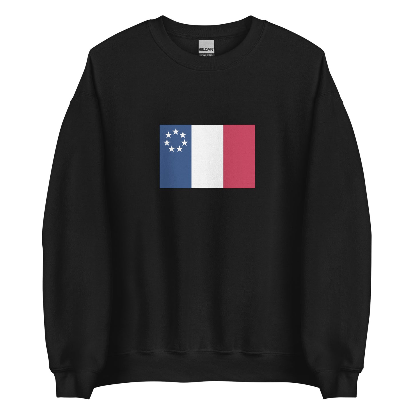 USA - New France (1534-1763) | American Flag Interactive History Sweatshirt