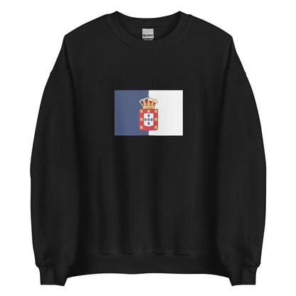 Portugal - Kingdom of Portugal (1830-1910) | Historical Portuguese Flag Interactive Sweatshirt