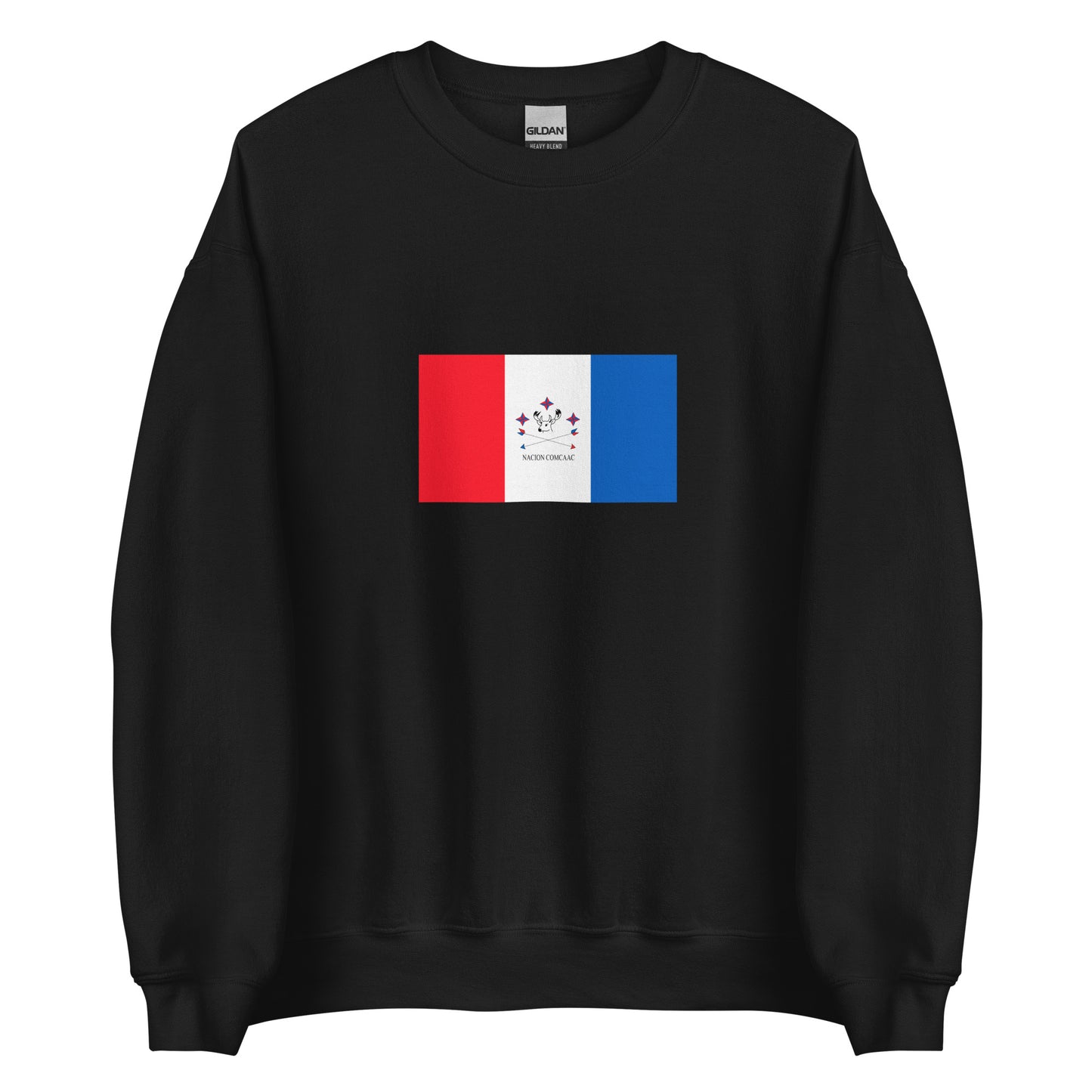 Mexico - Seri People | Indigenous Mexican Flag Interactive Sweatshirt