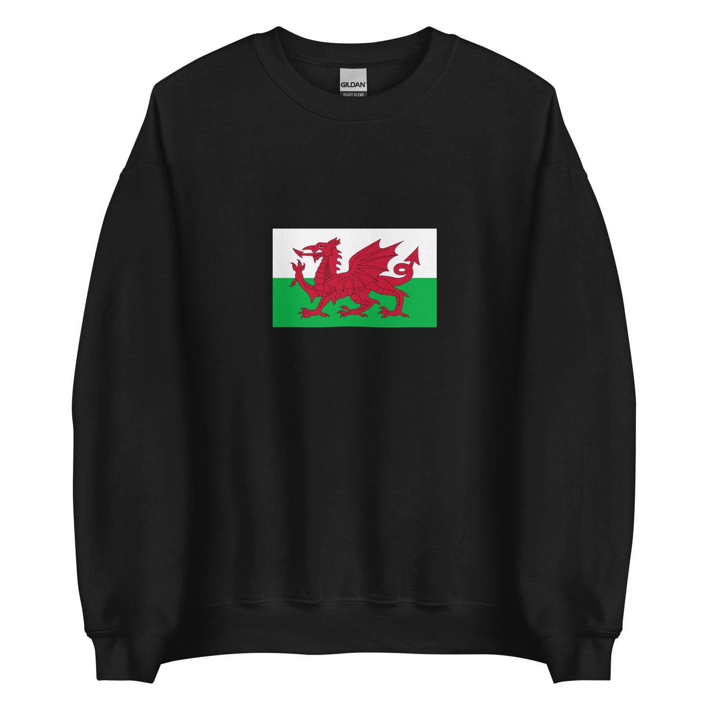 USA - Welsh People | Ethnic American Flag Interactive Sweatshirt