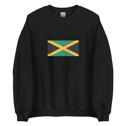 Jamaica - Jamaicans | Ethnic Jamaican Flag Interactive Sweatshirt