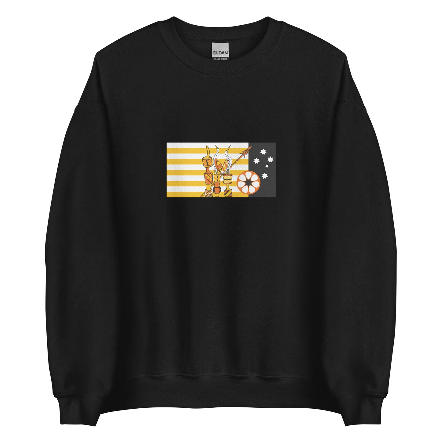 Australia - Tiwi People | Aboriginal Australian Flag Interactive Sweatshirt