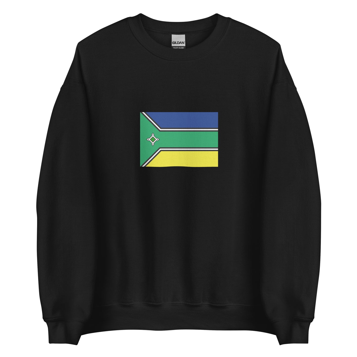 Brazil - Portuguese Guyanese | Ethnic Brazilian Flag Interactive Sweatshirt