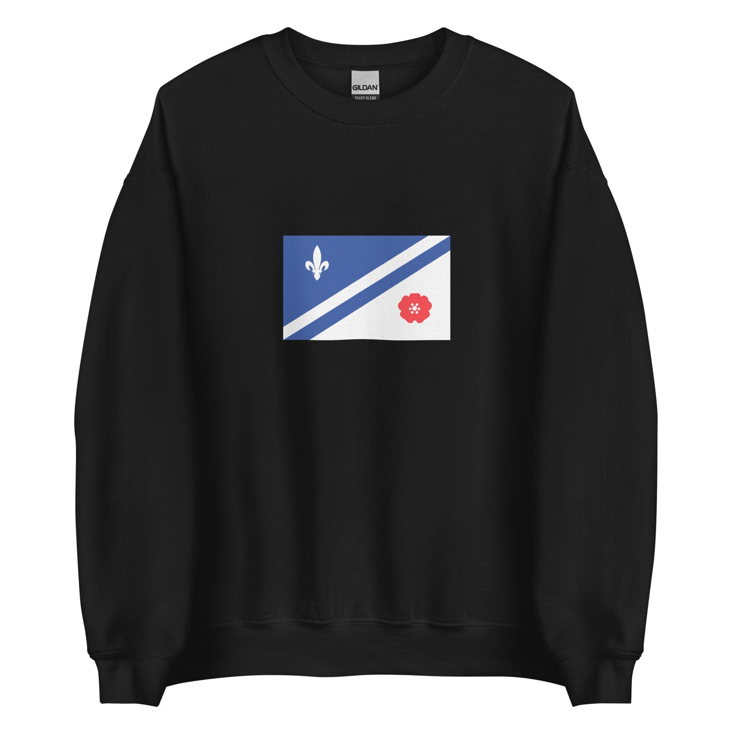 Canada - Franco-Albertans | Ethnic Canadian Flag Interactive Sweatshirt