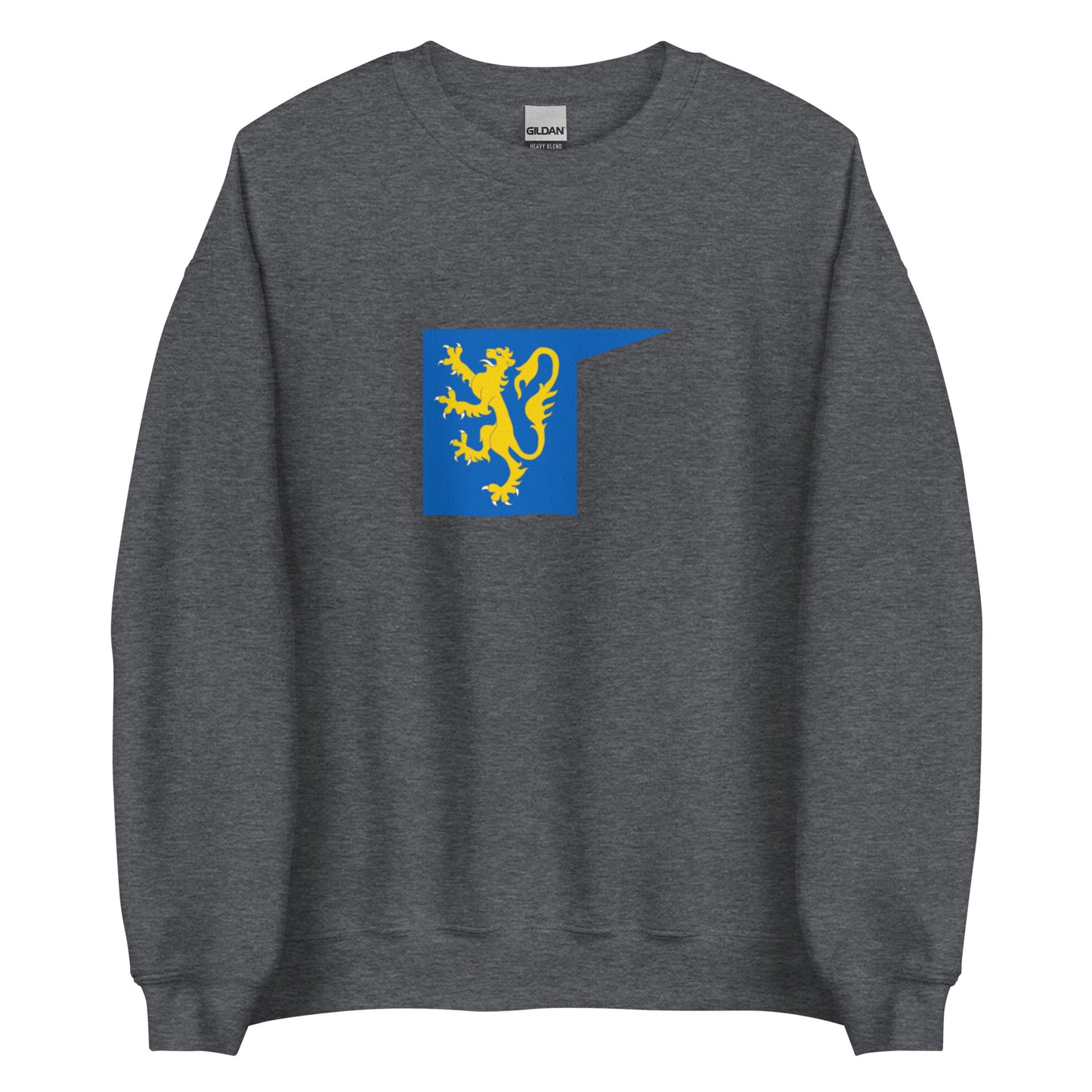 Ukraine - Kingdom of Galicia-Volhynia (1199-1392) | Historical Ukraine Flag Interactive Sweatshirt