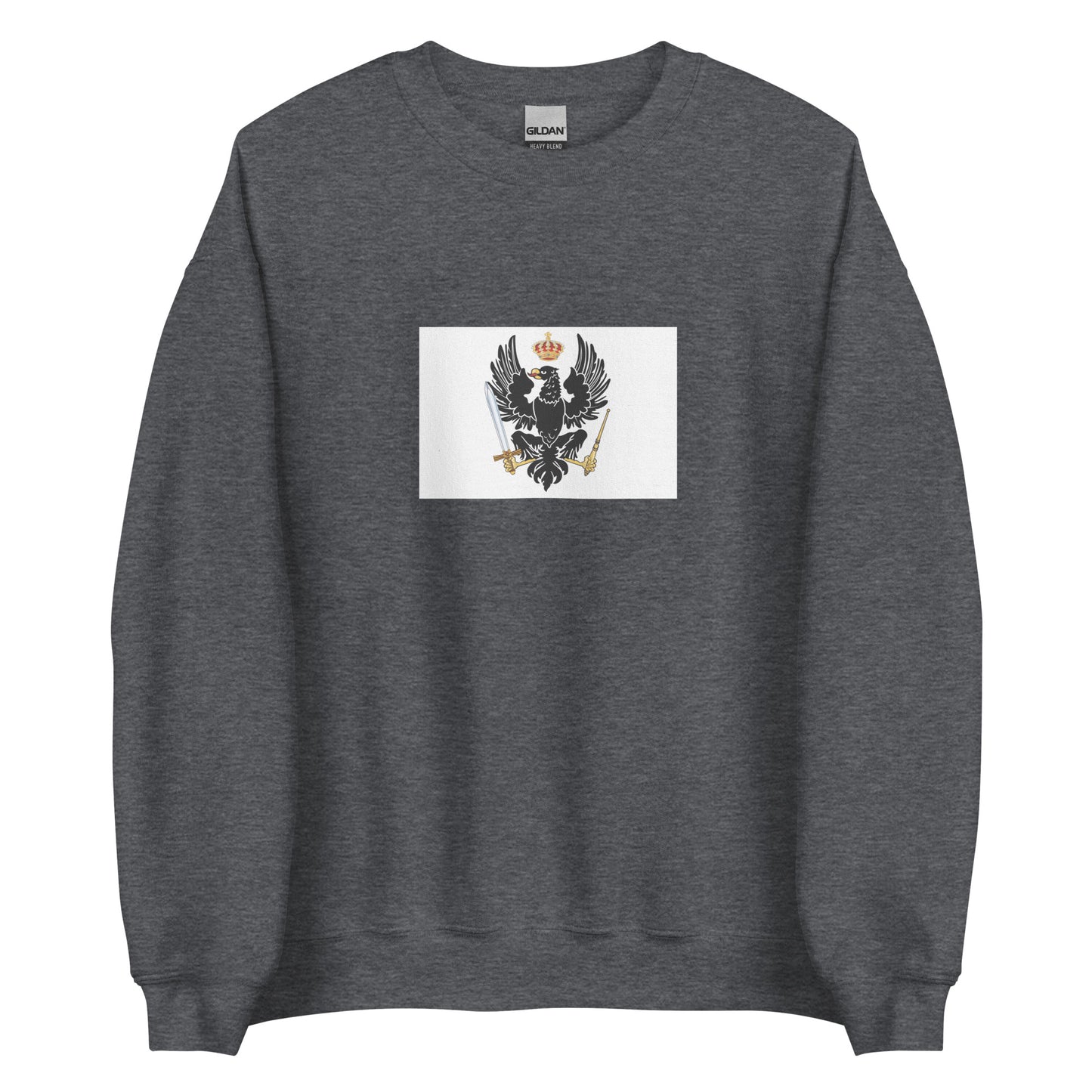 Switzerland - Kingdom of Prussia (1707 - 1848) | Historical Flag Interactive Unisex Sweatshirt