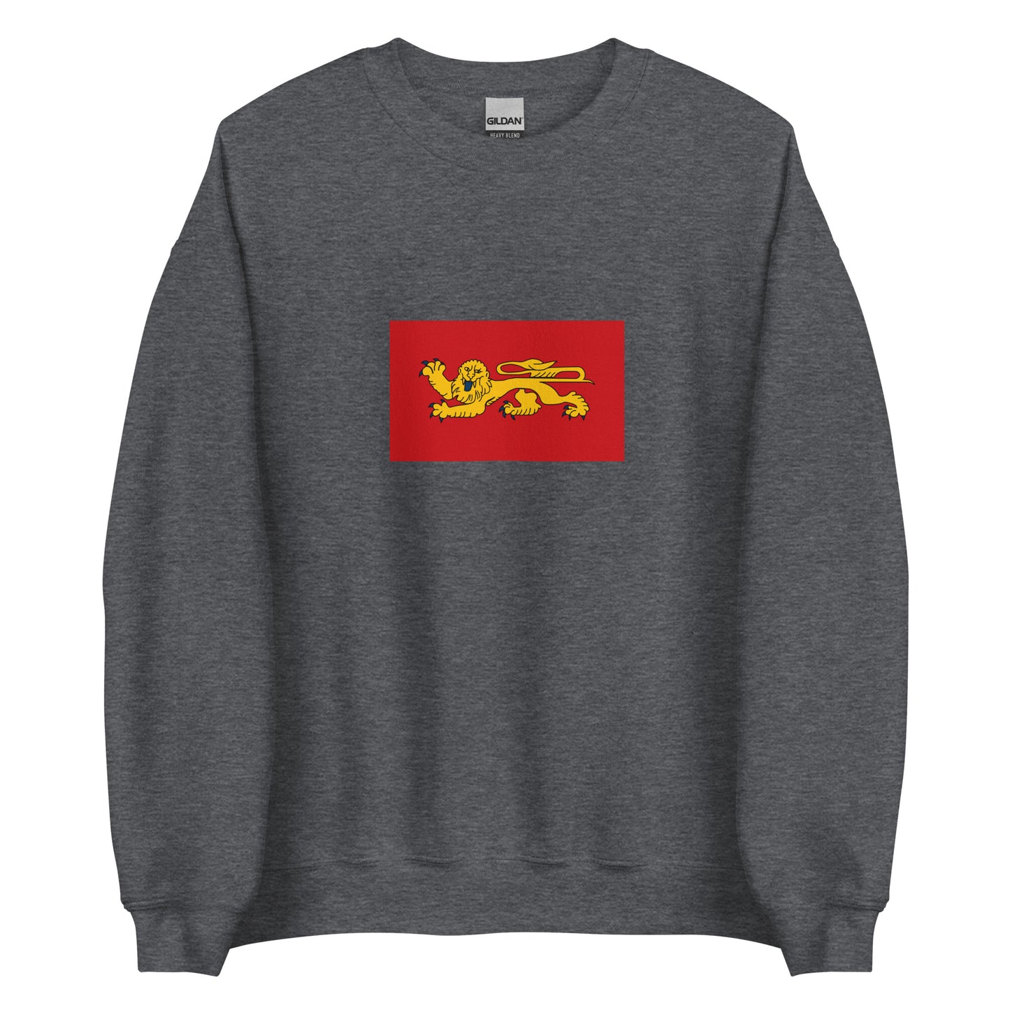 France - Occitania Duchy of Acquitaine (602-1453) | Historical French Flag Interactive Sweatshirt