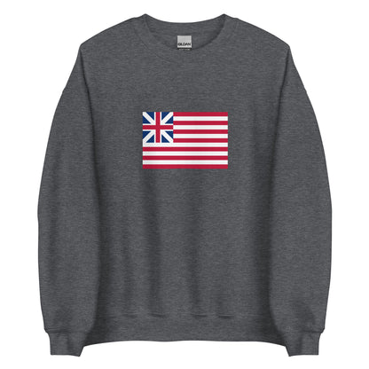 USA - Grand Union (1775-1777) | Historical American Flag Interactive Sweatshirt