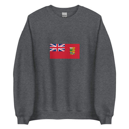 Canada - 1st Canadian Red Ensign (1868-1921) | Historical Canadian Flag Interactive Sweatshirt