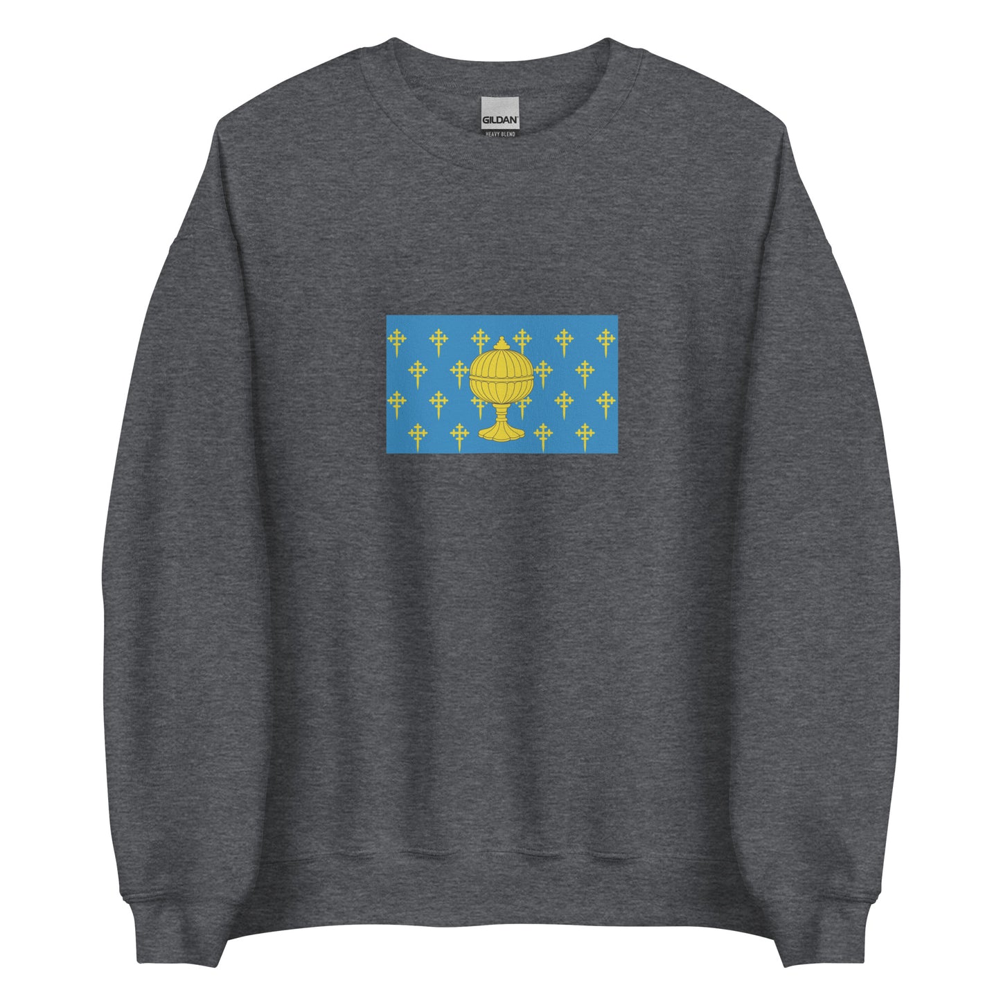 Spain - Suebic Kingdom of Galicia (409-585) | Historical Spanish Flag Interactive Sweatshirt