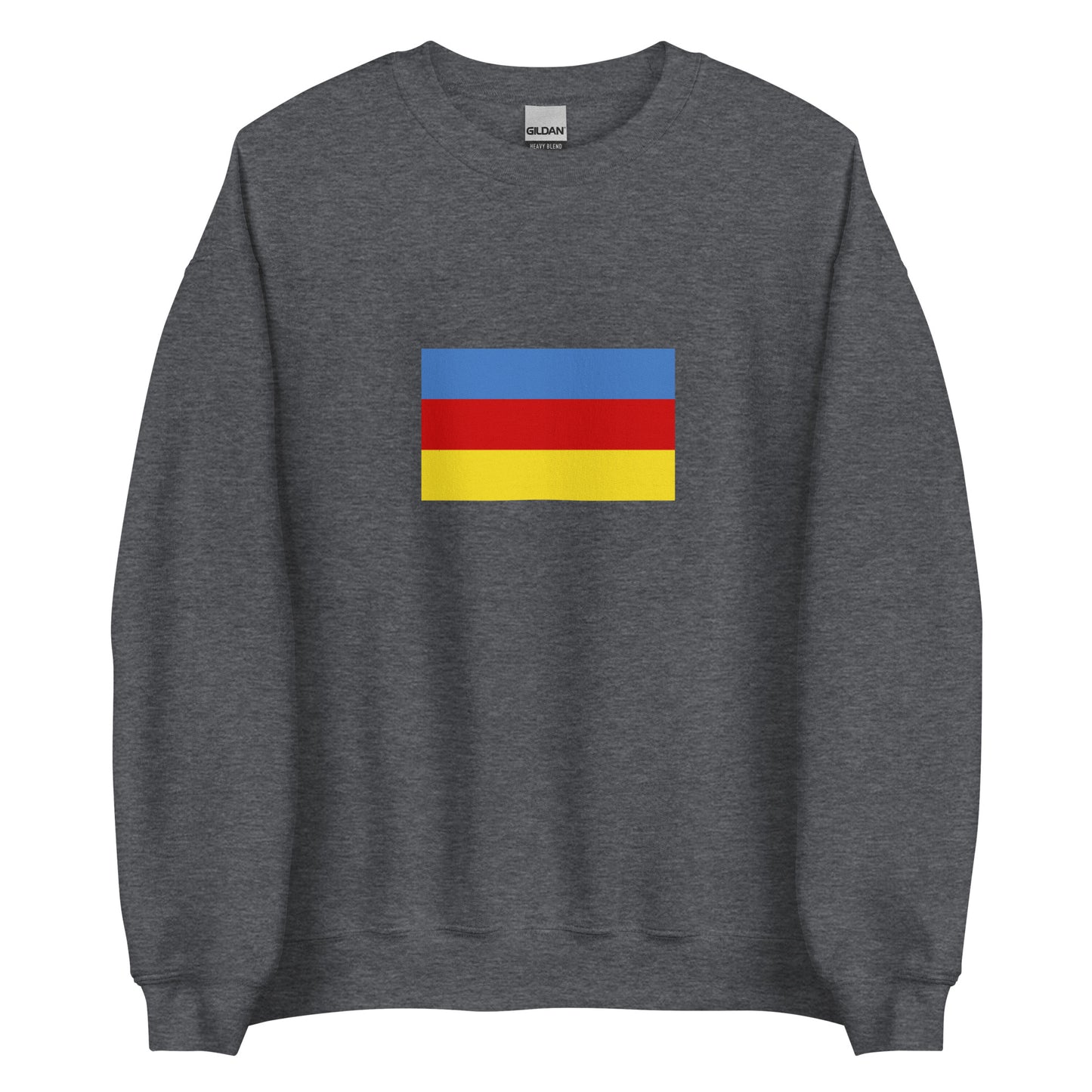 Poland - Kingdom of Galicia and Lodomeria (1849-1890) | Historical Polish Flag Interactive Sweatshirt