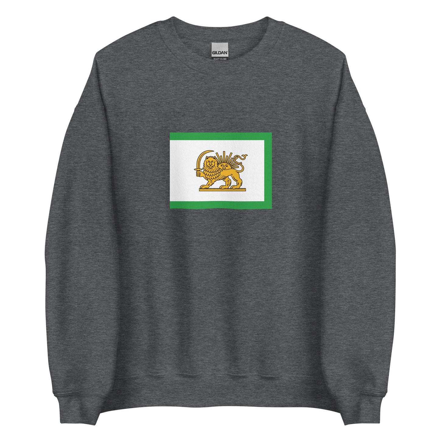 Iran - Qajar Dynasty II (1848-1907) | Historical Iran Flag Interactive Sweatshirt