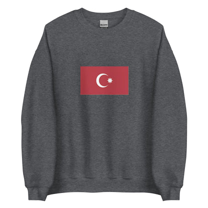 Turkey - Ottoman Empire (1914-1923) | Historical Turkish Flag Interactive Sweatshirt