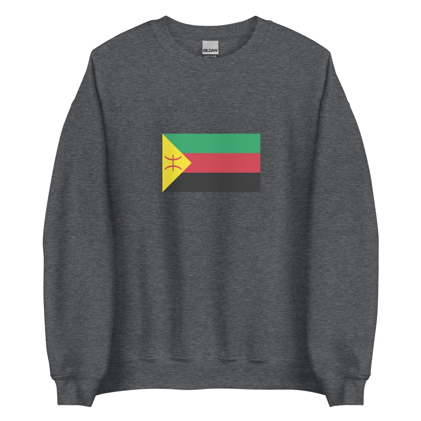 Algeria - Tuareg People | Ethnic Algerian Flag Interactive Sweatshirt