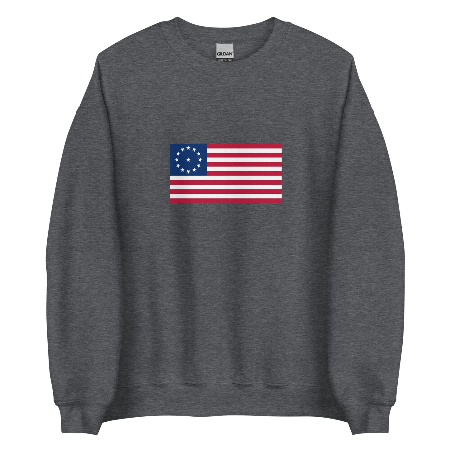 USA - 13 Stars & Stripes Cowpens Flag (1781) | Historical American Flag Interactive Sweatshirt