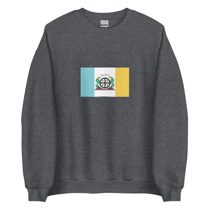 USA - Hopi People | Native American Flag Interactive Sweatshirt