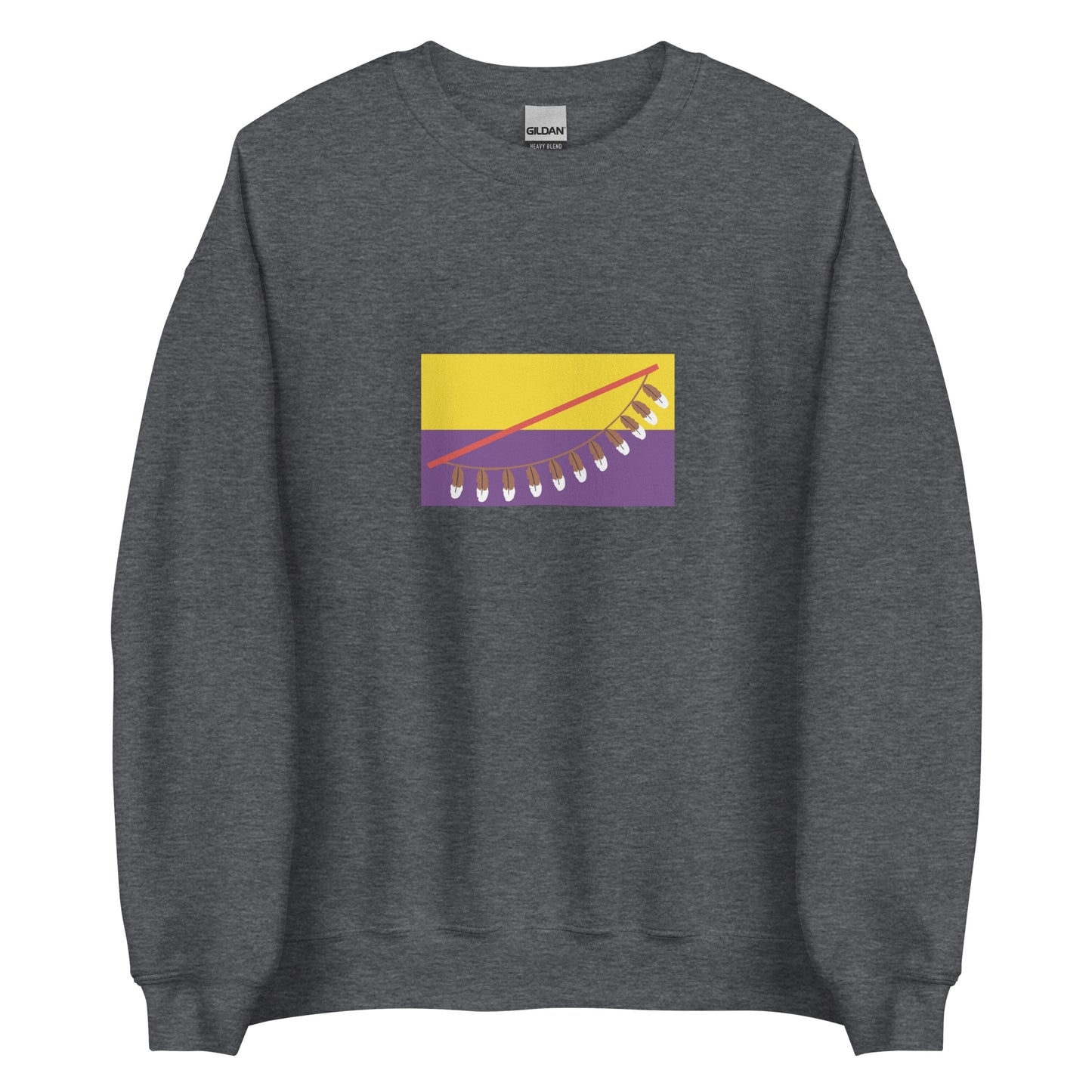 USA - Tohono O'odham people | Native American Flag Interactive Sweatshirt