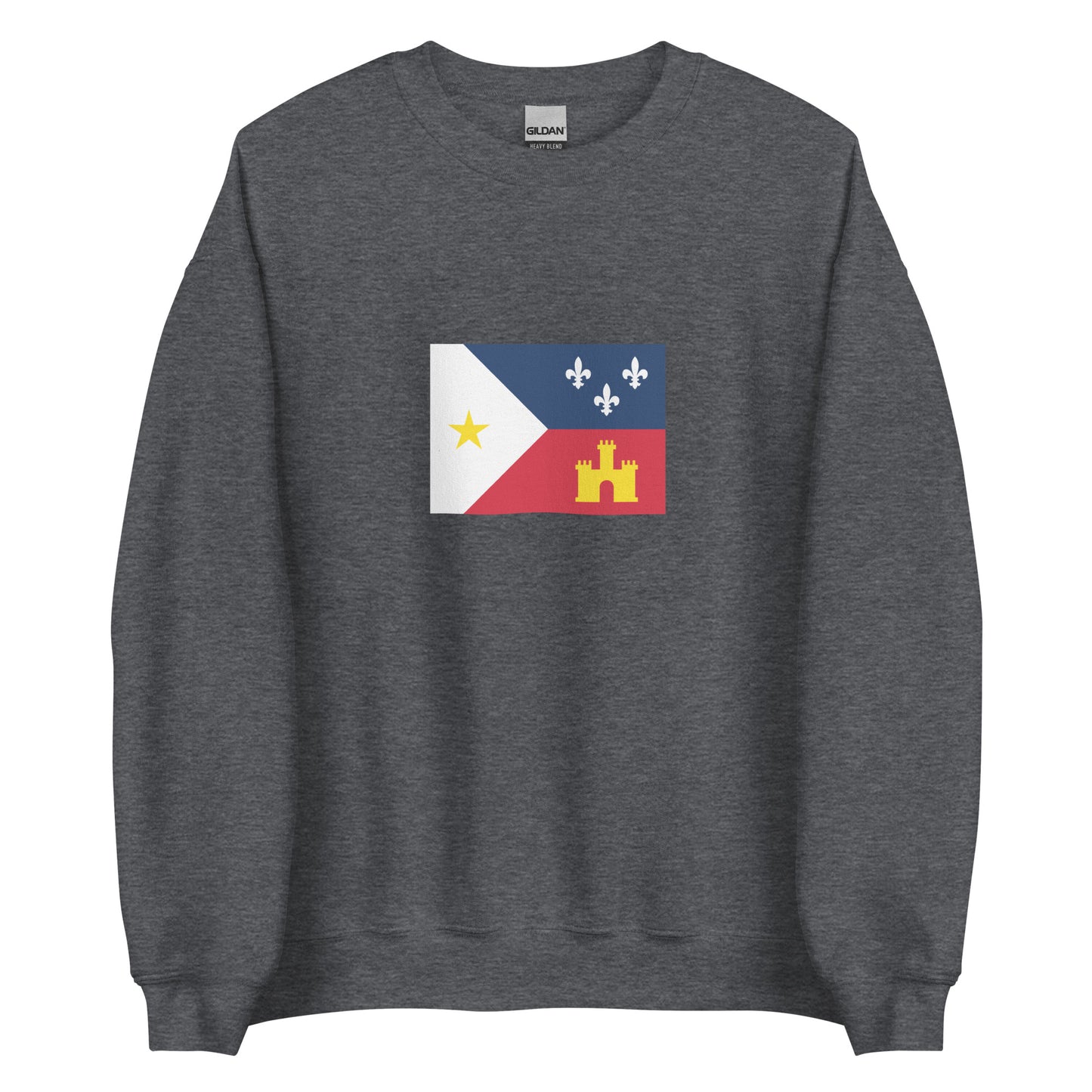 USA - Cajuns | Ethnic American Flag Interactive Sweatshirt