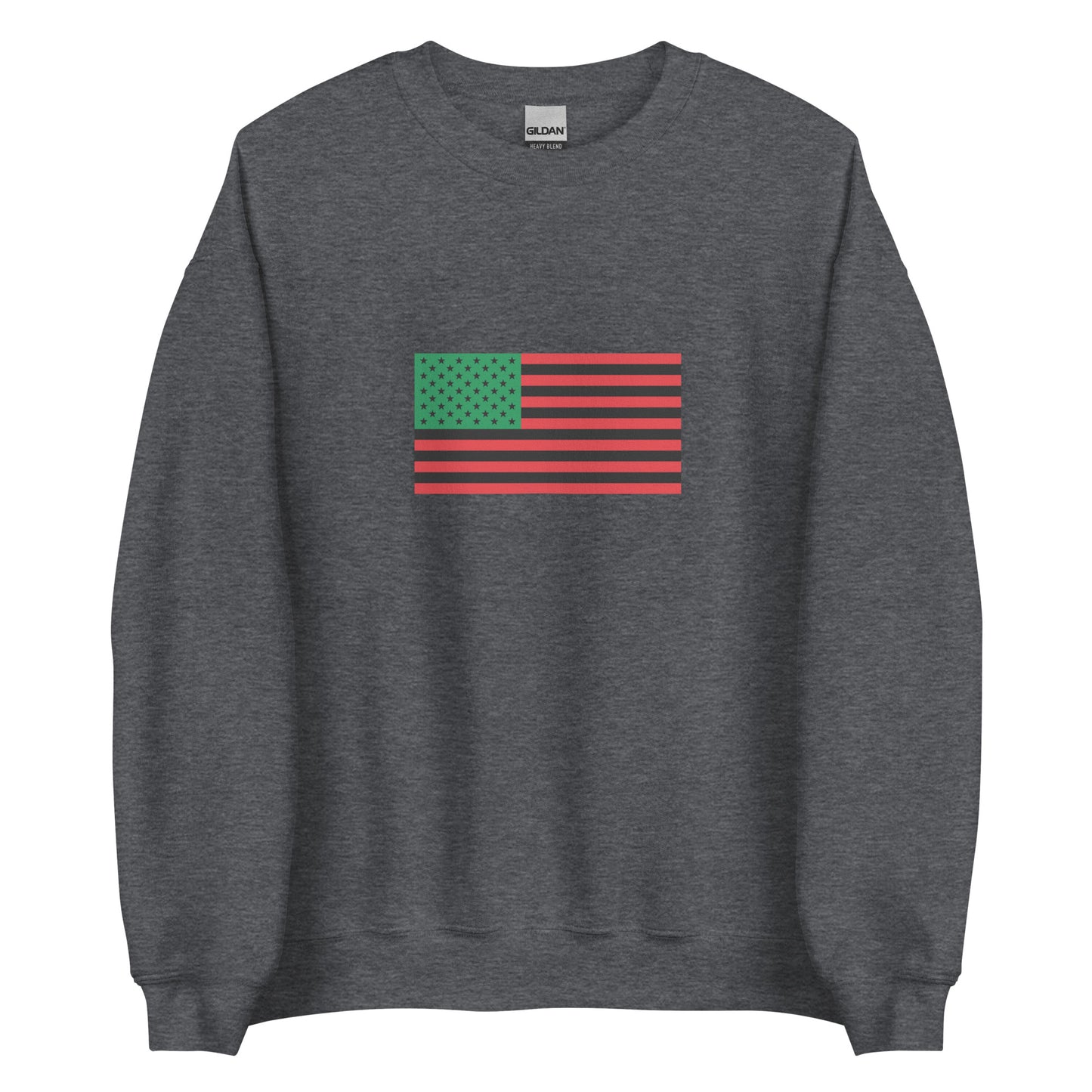 USA - African Americans | Ethnic American Flag Interactive Sweatshirt