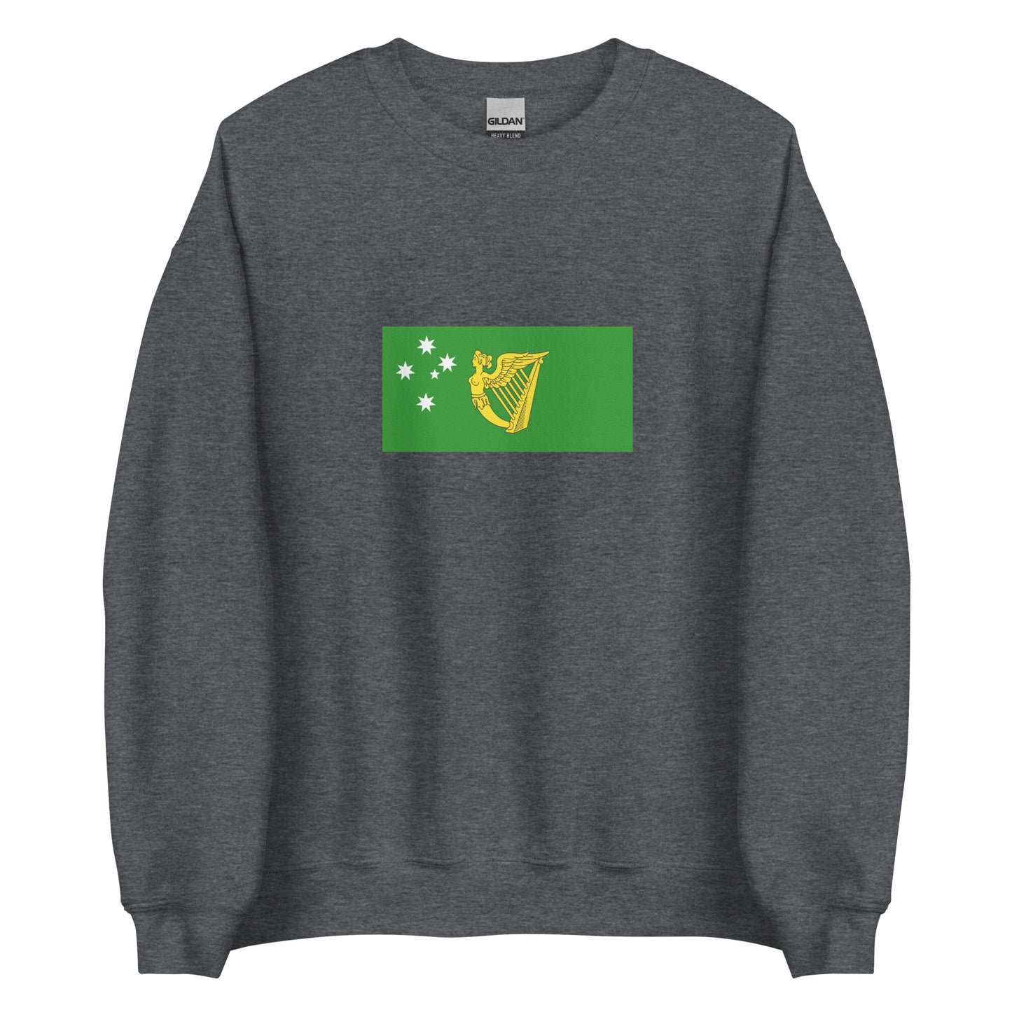 Australia - Irish Australians | Ethnic Australian Flag Interactive Sweatshirt