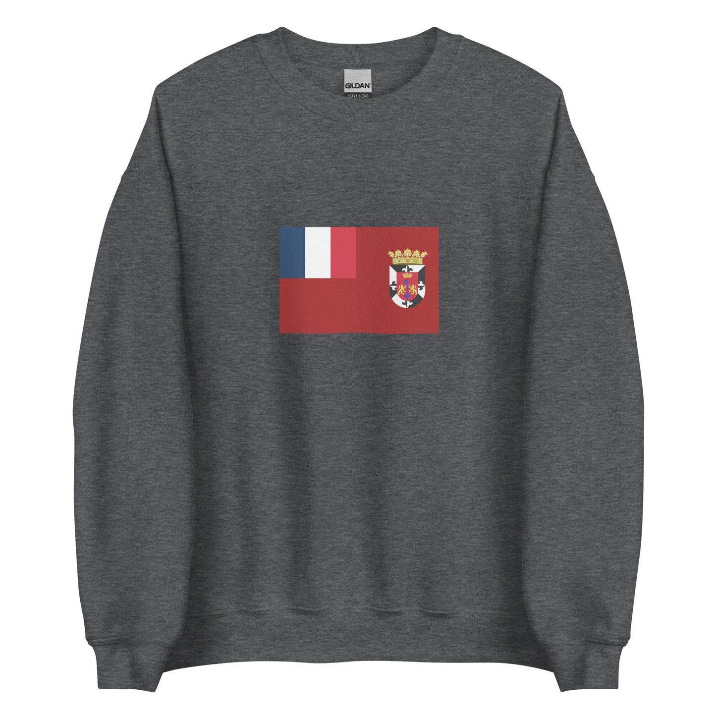 Dominican Republic - Era de Francia (1795-1813) | Historical Dominican Flag Interactive Sweatshirt