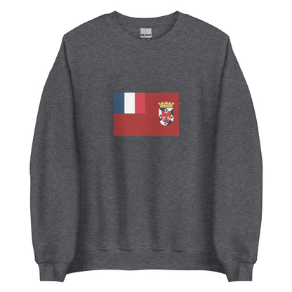 Dominican Republic - Era de Francia (1795-1813) | Historical Dominican Flag Interactive Sweatshirt