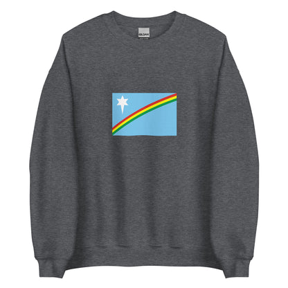 India - Naga People | Ethnic Indian Flag Interactive Sweatshirt