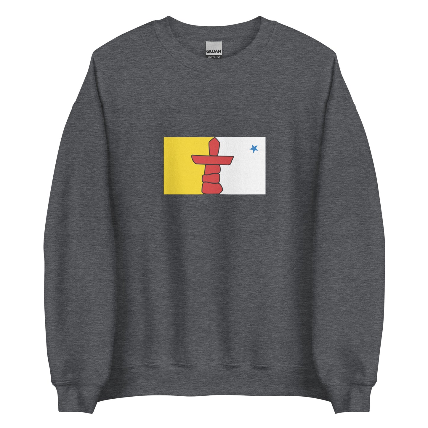 Canada - Nunavut Inuit people | Native Canadian Flag Interactive Sweatshirt