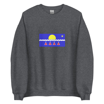 Canada - Tlicho People | Native Canadian Flag Interactive Sweatshirt