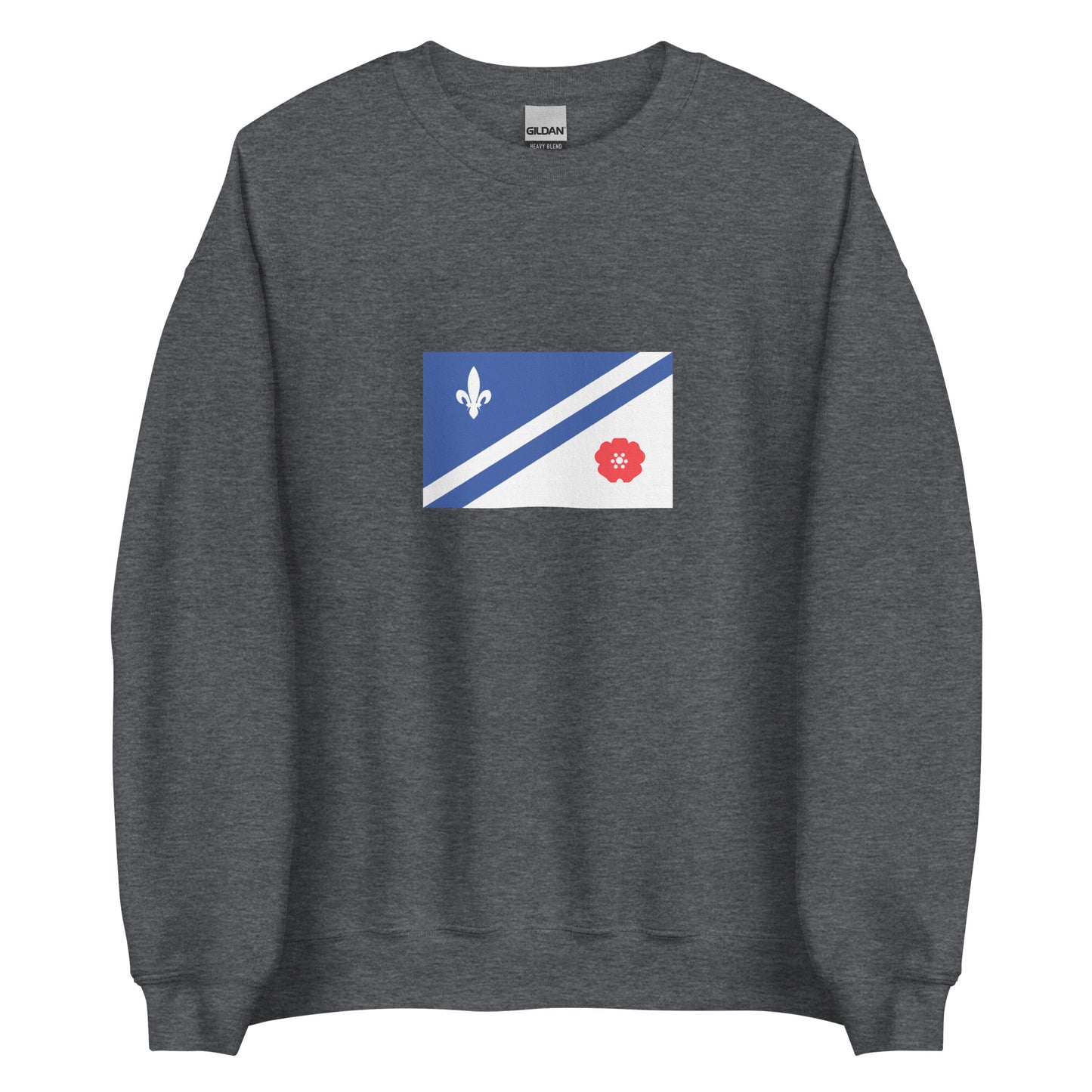 Canada - Franco-Albertans | Ethnic Canadian Flag Interactive Sweatshirt