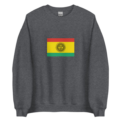 Cuba - Ciboney Taino People | Indigenous Cuban Flag Interactive Sweatshirt