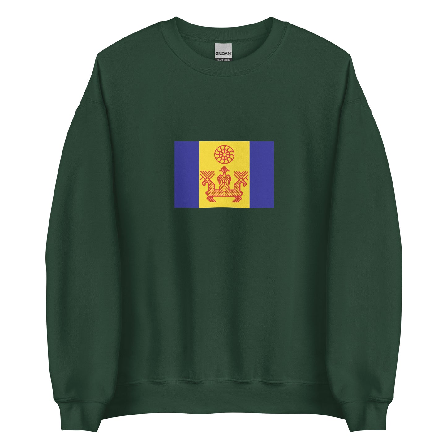 Ukraine - Izhorians | Ethnic Ukrainian Flag Interactive Sweatshirt